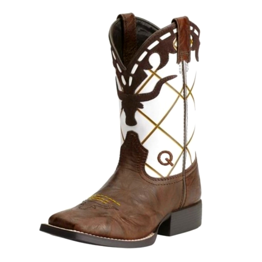 Ariat longhorn cowboy boots size 4